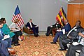 Secretary Kerry, Ambassador Power, and Assistant Secretary Thomas-Greenfield Meet With Ugandan President Musevini in New York City (21744263716).jpg