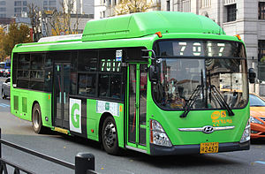 Local bus in Seoul