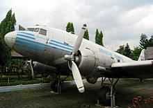 Douglas C-47 in den Farben der Garuda-Indonesia-Vorgängerin Indonesian Airways