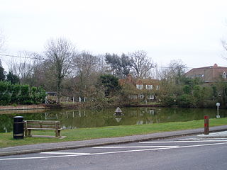 Sherfield on Loddon village in the United Kingdom