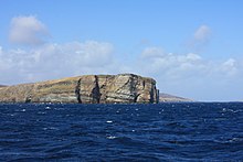 Veduta della costa fuori Lerwick