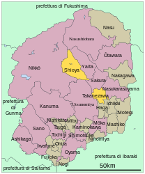Shioya - Carte