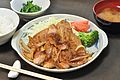 * Nomination Typical example of pork shogayaki. --Ocdp 03:40, 24 March 2017 (UTC)) * Promotion Mjam! --Uoaei1 14:40, 24 March 2017 (UTC)