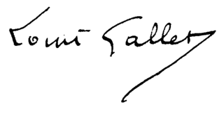 signature de Louis Gallet