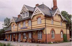 Skinnskatteberg train station