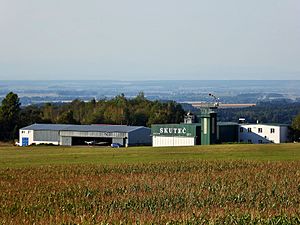 Skuteč: Název, Historie, Přírodní poměry