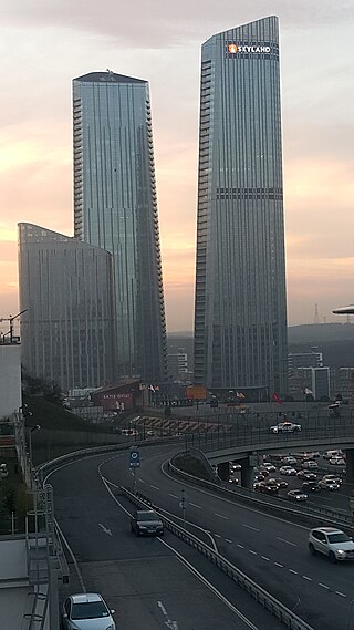 <span class="mw-page-title-main">Skyland İstanbul</span> Complex of mixed-use skyscrapers in the Seyrantepe neighborhood in Istanbul, Turkey