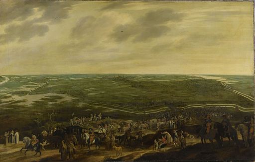 Spanish troops retreat after the siege of Den Bosch in 1629 - De aftocht van het Spaanse garnizoen na de overgave van 's-Hertogenbosch, 17 september 1629 (Pauwels van Hillegaert, 1635)