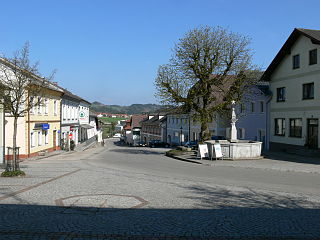 <span class="mw-page-title-main">Sankt Peter am Wimberg</span> Place in Upper Austria, Austria