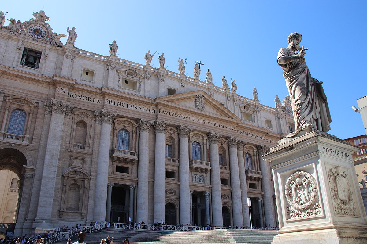 St Peters Statue.