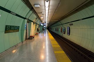 St. Patrick station Toronto subway station