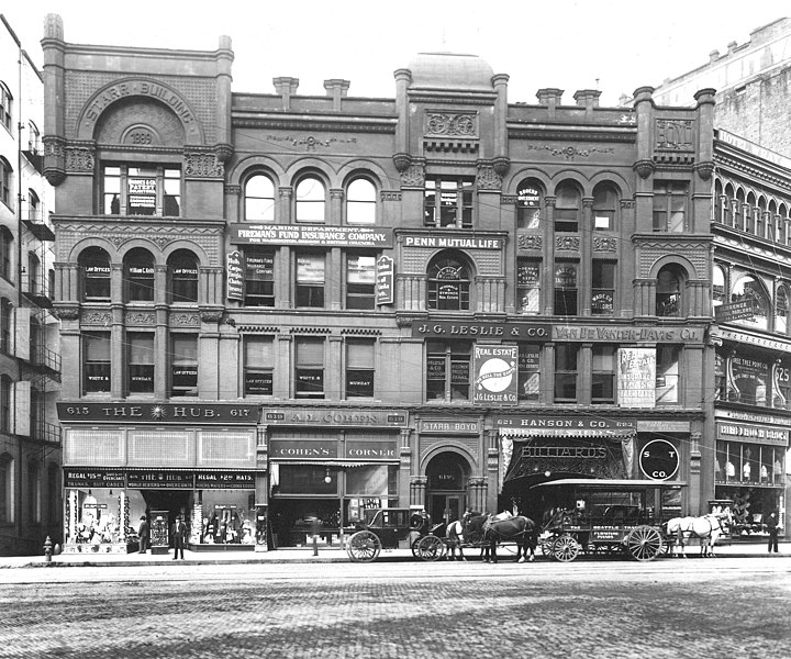 File:Starr-Boyd Building, 1st Ave and Cherry St, Seattle, 1906 (CURTIS 2037).jpeg
