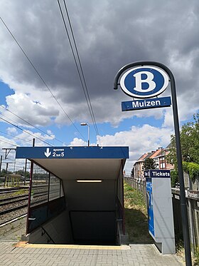 Illustratieve afbeelding van het artikel Station Muizen