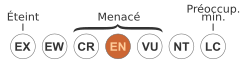 Állapot iucn3.1 EN-fr.svg