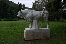 Stier im Kurpark