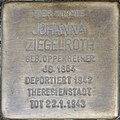 Johanna Ziegelroth geb. Oppenheimer