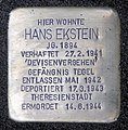 Hans Ekstein, Hauptstraße 109, Berlin-Schöneberg, Deutschland