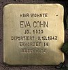 Stolperstein Pariser Str 11 (Wilmd) Eva Cohn.jpg