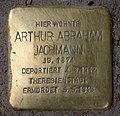 Arthur Abraham Jachmann, Xantener Straße 7, Berlin-Wilmersdorf, Deutschland