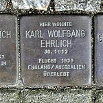 Stumbling block for Karl Wolfgang Ehrlich, Dr.-Peter-Jordan-Strasse 3, Bautzen.JPG