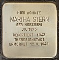 Stolperstein für Martha Stern