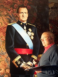 «El Rey». Obra en el Ayuntamiento de Espartinas, salón de Plenos. (2005)