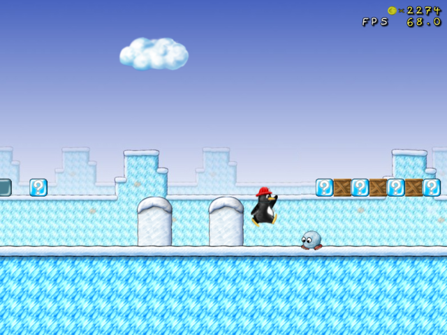 SuperTux Super Mario Bros. Tux Racer Linux Computador ícones, linux, jogo,  super Mario Bros, vertebrado png