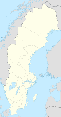 Location map Svíþjóð