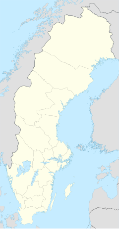 瑞典國家公園列表在瑞典的位置