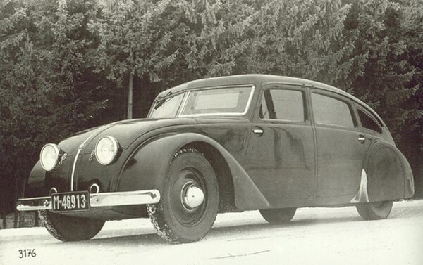 Tatra 77 early prototype, 1934