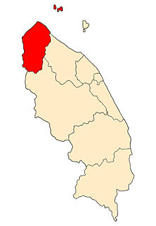 Besut District District of Malaysia in Terengganu