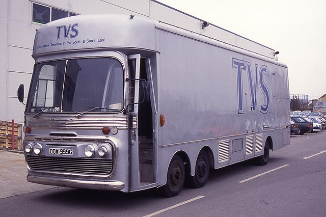 TVS Outside Broadcast mobile control room