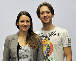 Tanja Kolbe und Stefano Caruso