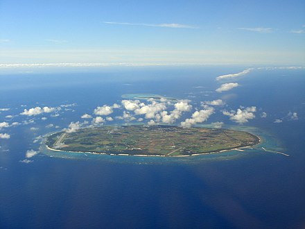 Tarama Island (front) and Minna Island (back)