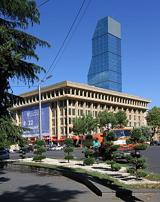 <span class="mw-page-title-main">IMELI Building</span> Hotel in Tbilisi, Georgia