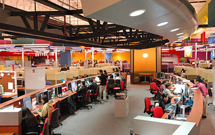 A business process outsourcing office in Bacolod
