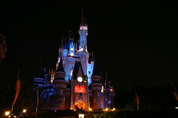 Cinderella Castle at Tokyo Disneyland.