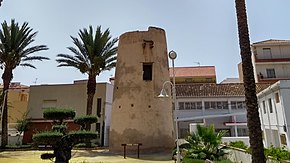 Torre vigía de Torrenueva Costa, en Granada (España).jpg