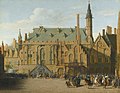 Town Hall at Haarlem with the Entry of Prince Maurits by Pieter Jansz. Saenredam.jpg