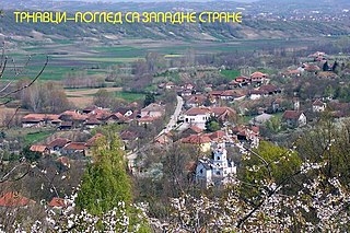 Trnavci Village in Rasinski, Serbia