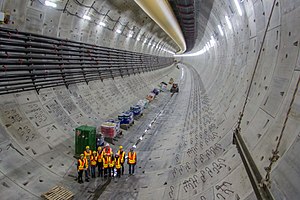 بزرگترین دستگاه حفاری تونل جهان