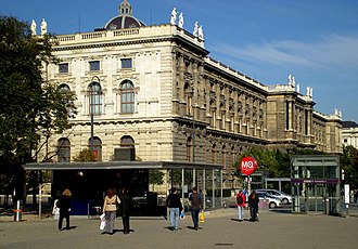 seen from the outset of Mariahilfer Straße