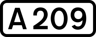 <span class="mw-page-title-main">A209 road</span> Road in South-East London