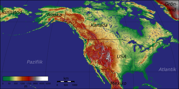 Geografie Spojených států amerických