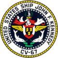 USS John F. Kennedy CV-67 Crest.png