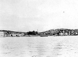 Büyükdere Koyu'nun, Abdullah Biraderlerce çekilmiş, 1895 tarihli fotoğrafı.