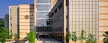 View of U.S. District Court for Maryland, Southern Division, in Greenbelt, Maryland. US District Court Maryland Southern Division Greenbelt.jpg