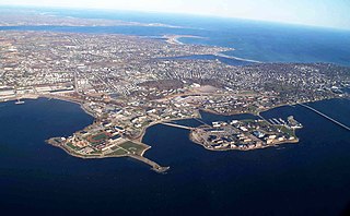 Naval Station Newport US Navy base in Rhode Island