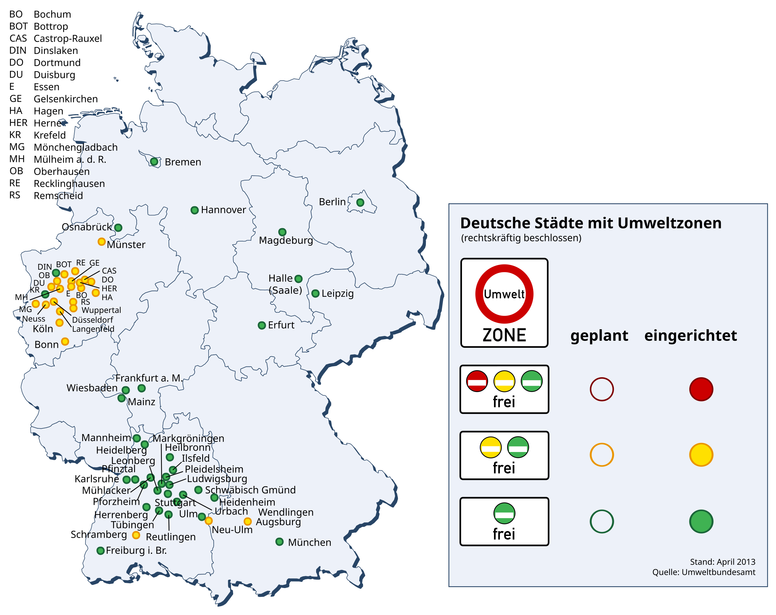 File:Umweltzonen in Deutschland.svg - Wikimedia Commons