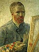 Selvportrett av Vincent van Gogh, som ble født på denne dagen i 1853